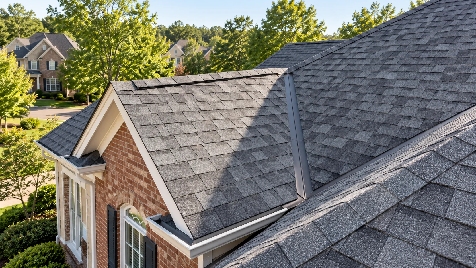 Roof Repairs — residential exterior in Georgia